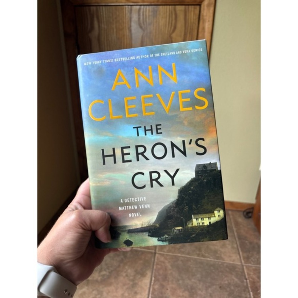 The Herons Cry Ann Cleeves Hardcover Detective Matthew Venn Mystery Novel New